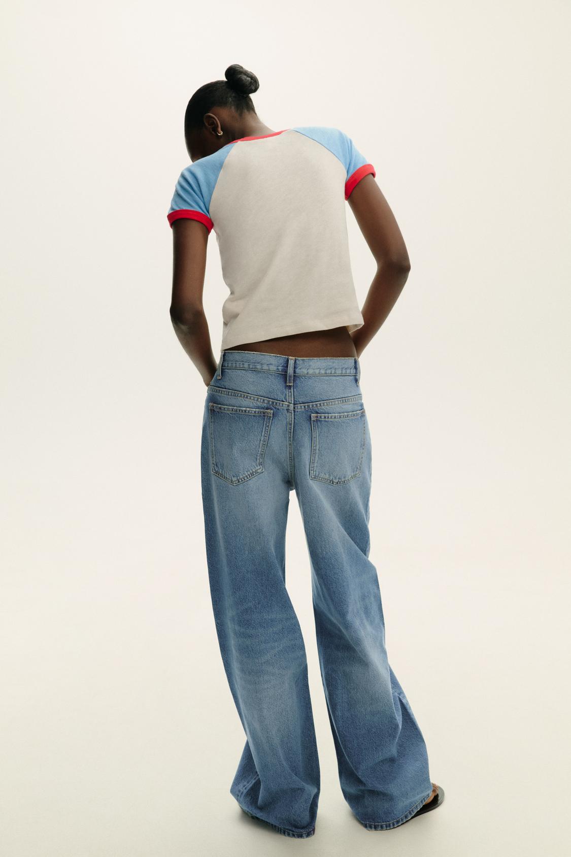 JEANS WIDE LEG CINTURA CRUZADA SUBIDA