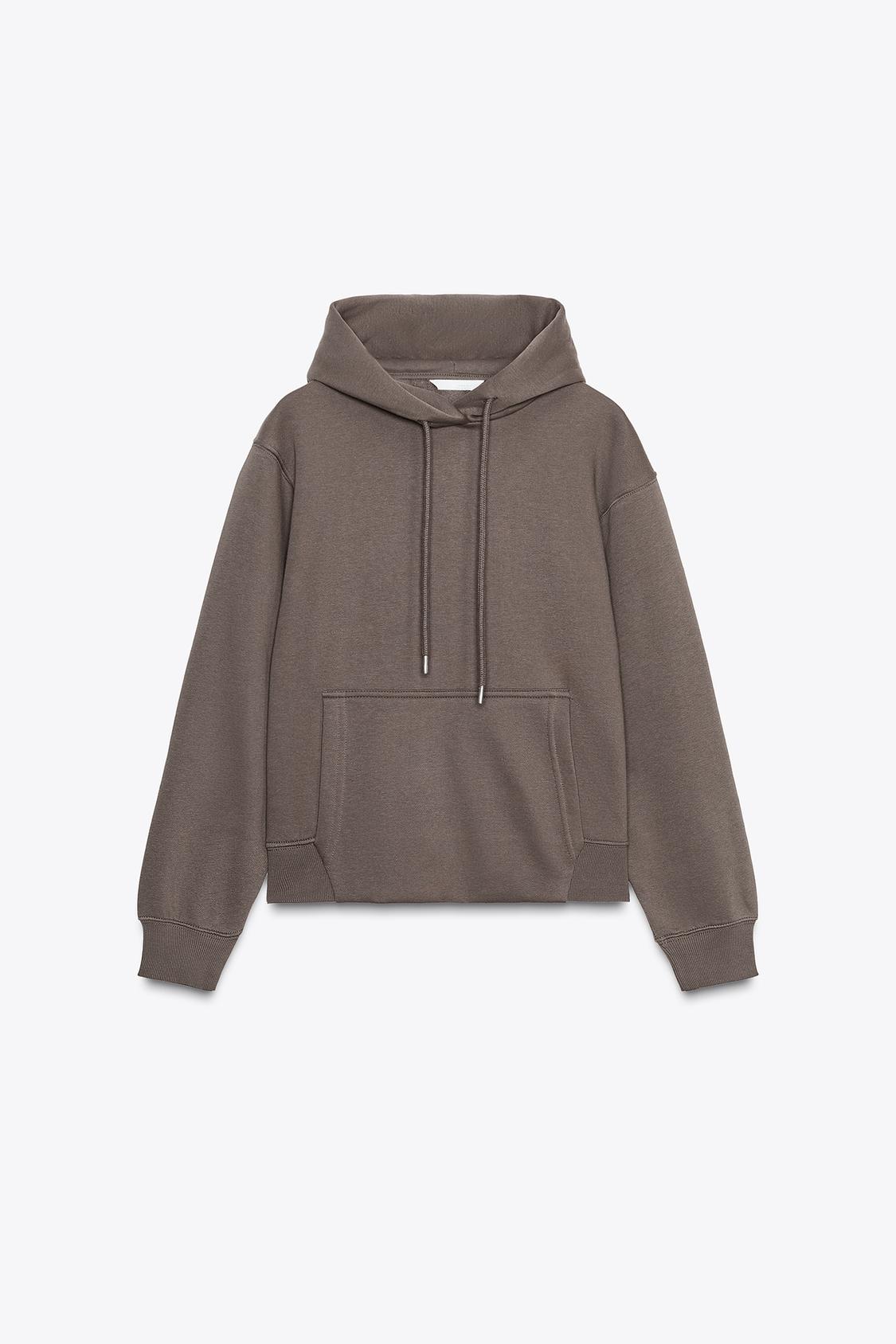 SWEATSHIRT BÁSICA COM CAPUZ