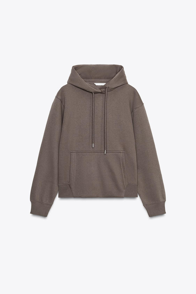 SWEATSHIRT BÁSICA COM CAPUZ