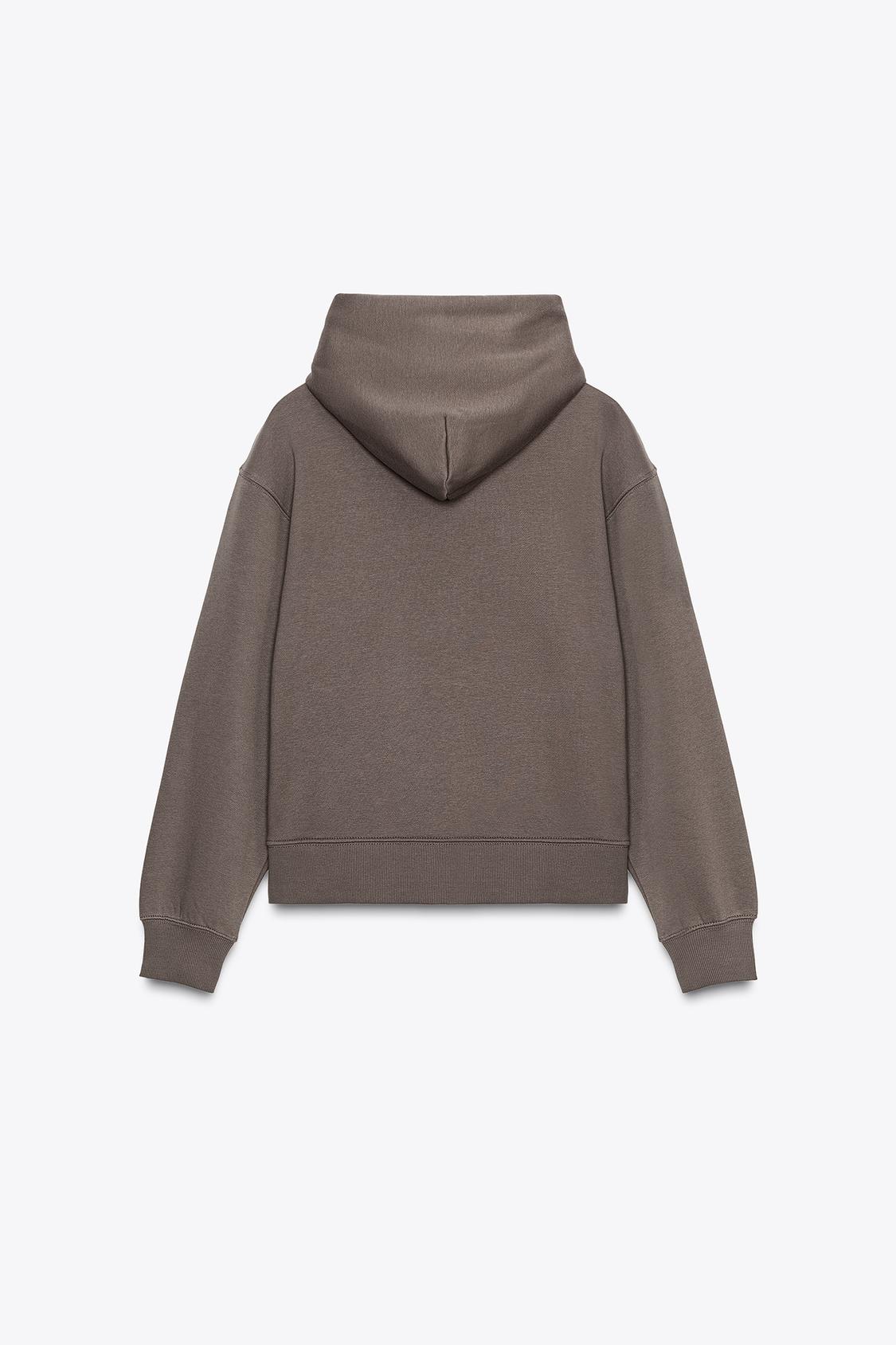 SWEATSHIRT BÁSICA COM CAPUZ