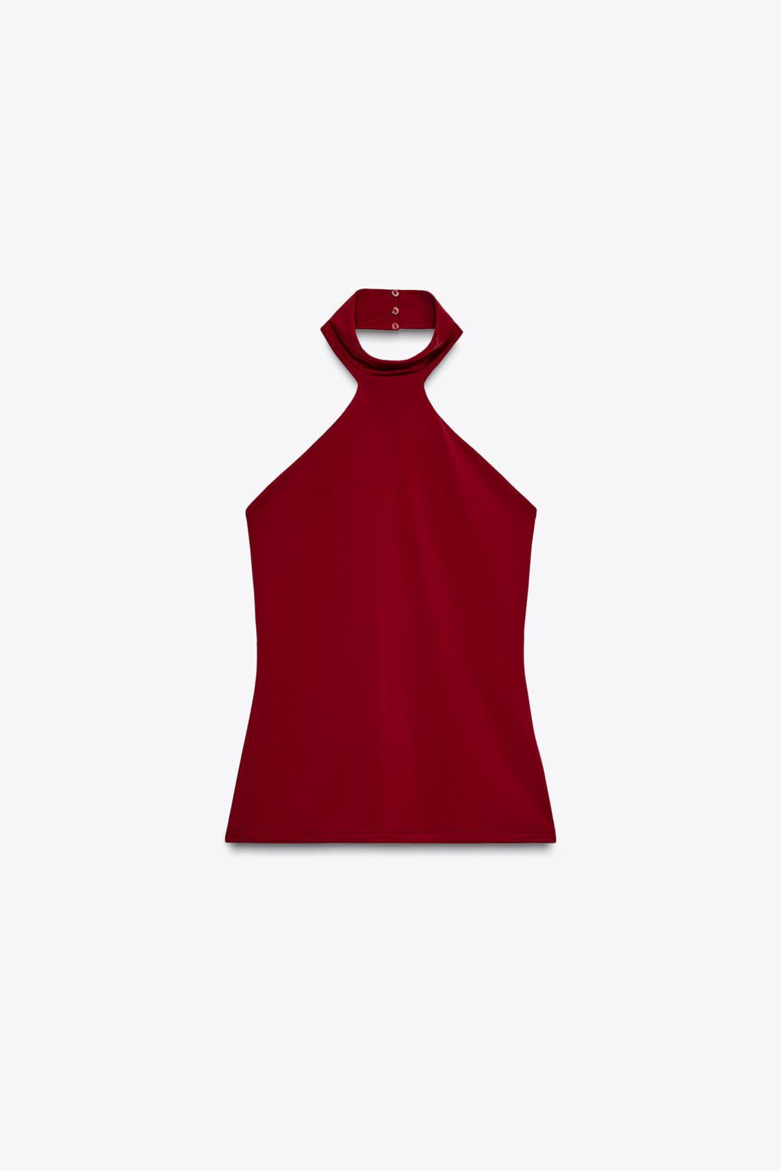 TOP HALTER POLIAMIDA