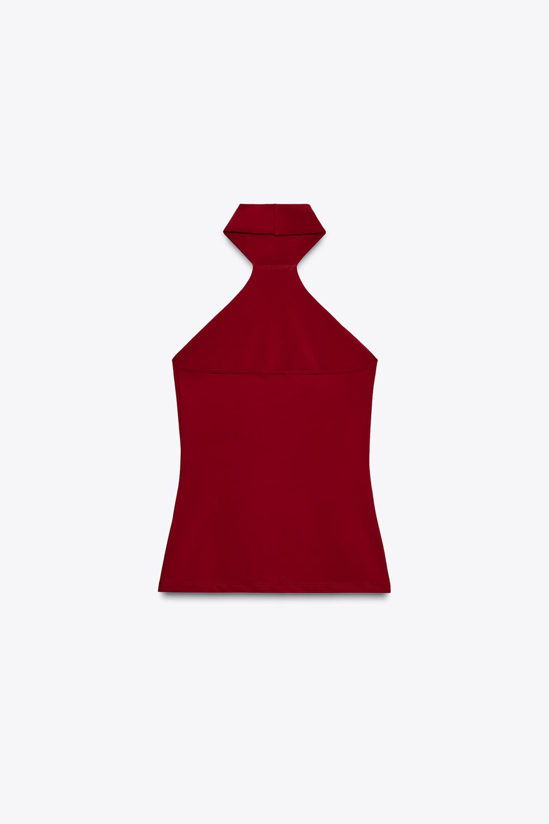 TOP HALTER POLIAMIDA