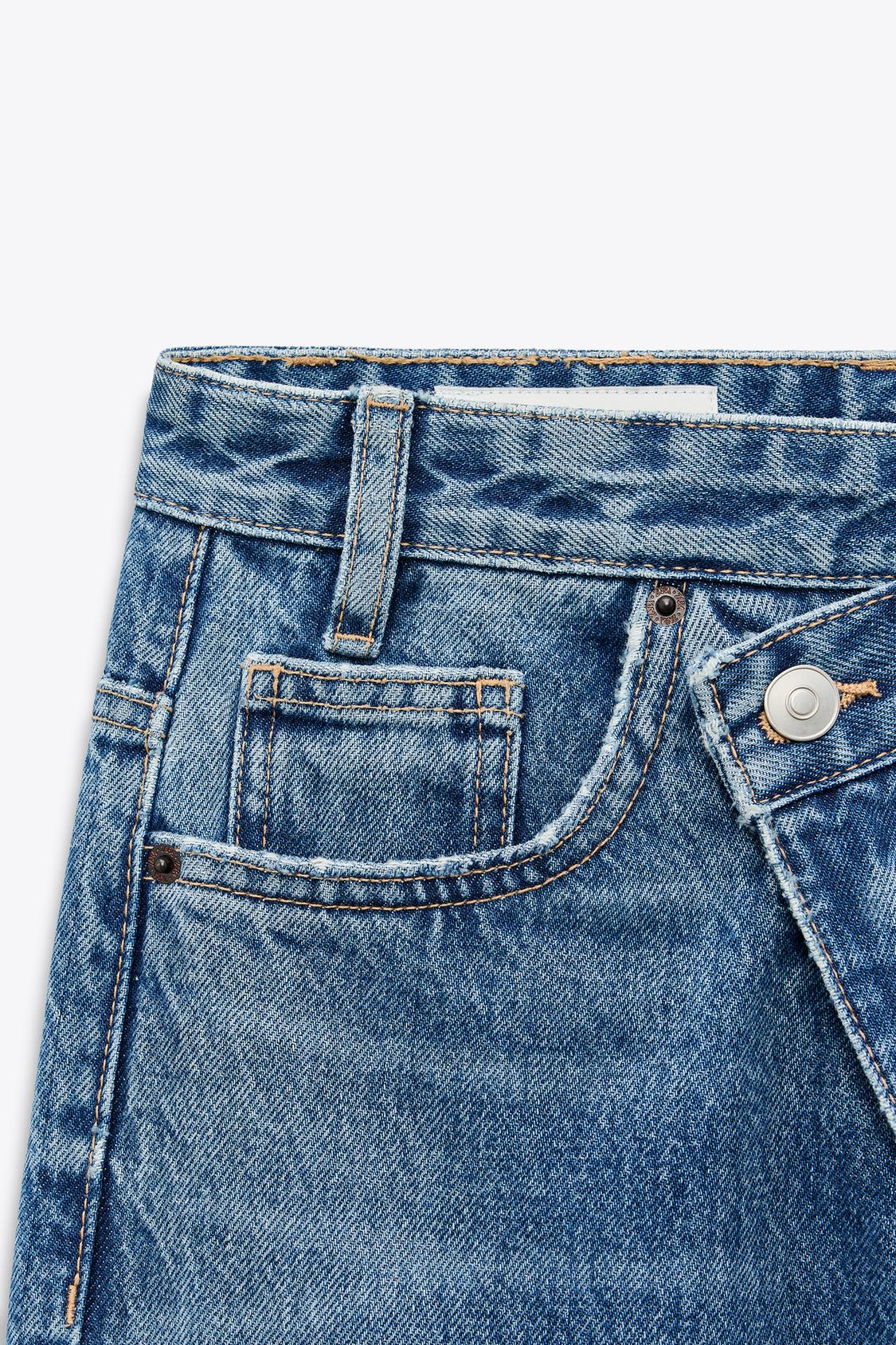 JEANS WIDE LEG CINTURA CRUZADA SUBIDA