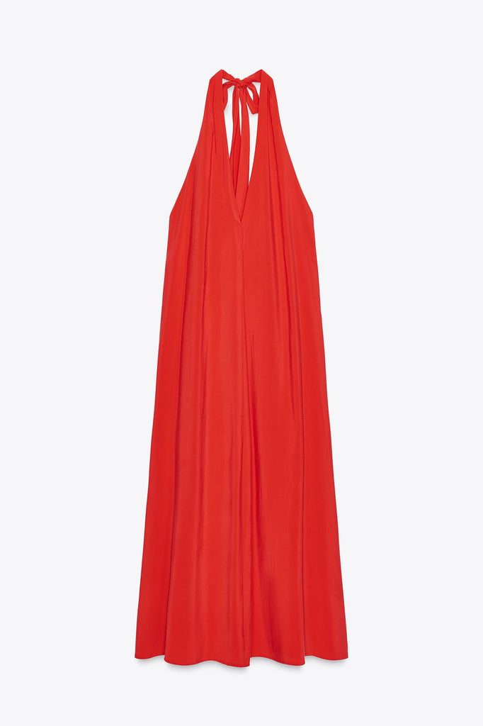 VESTIDO MIDI HALTER