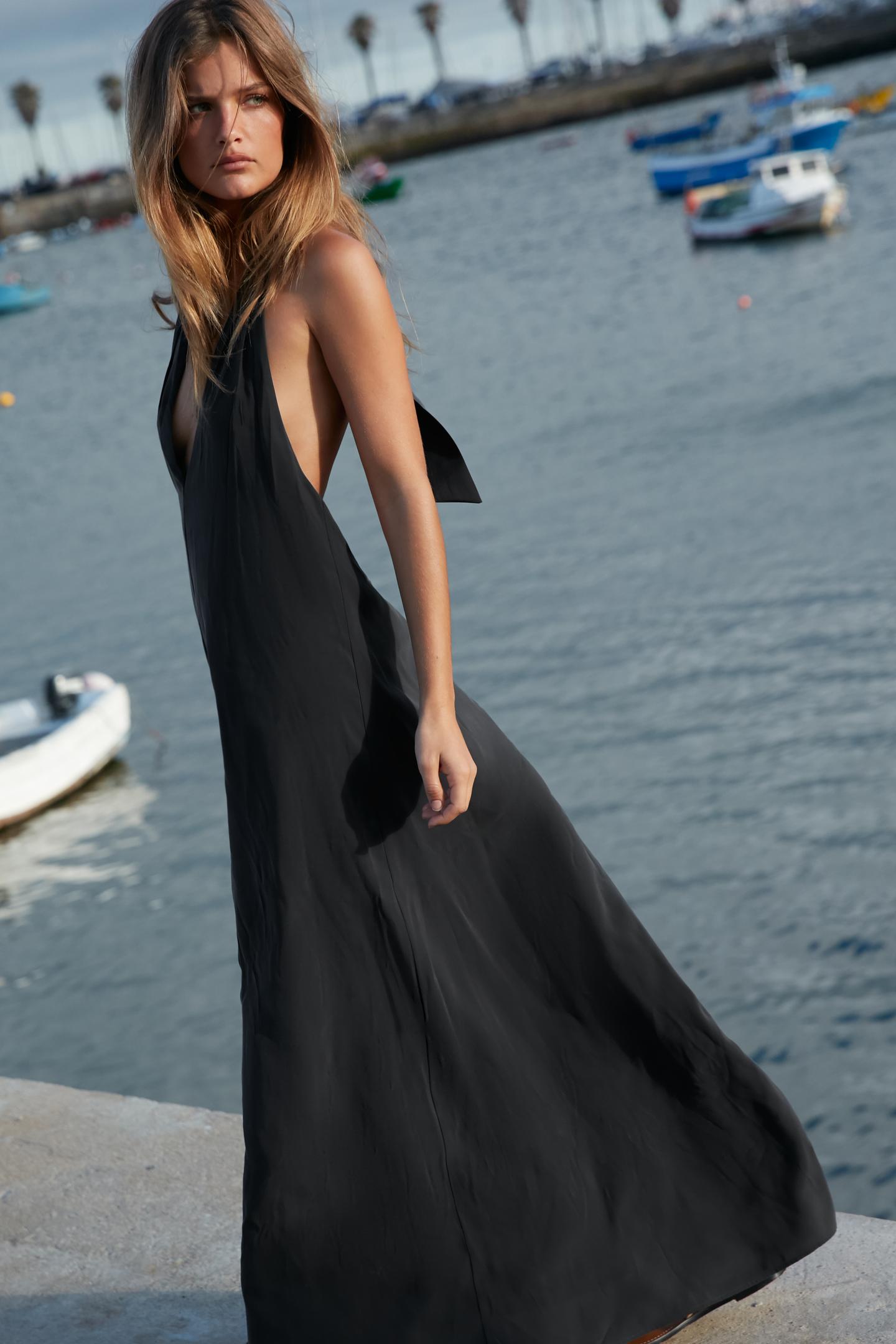 VESTIDO MIDI HALTER
