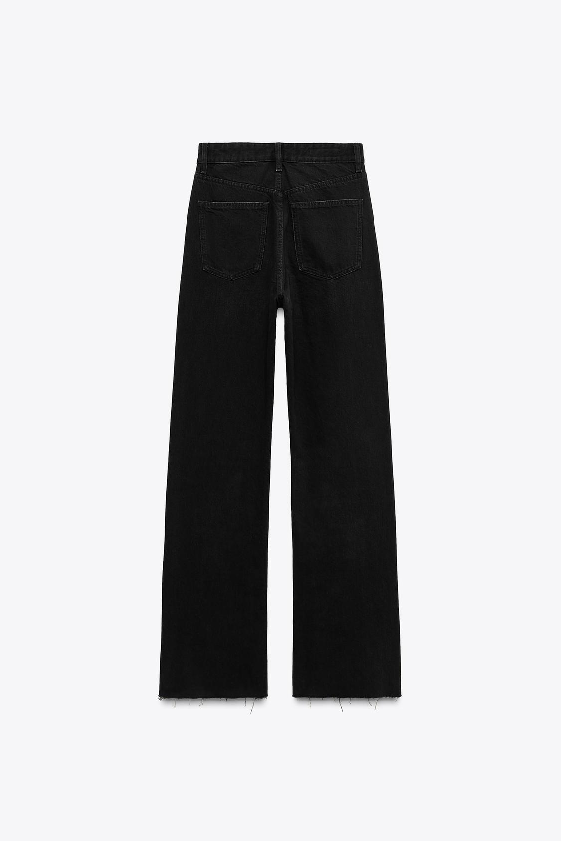 CALÇAS DE GANGA WIDE LEG CINTURA SUBIDA