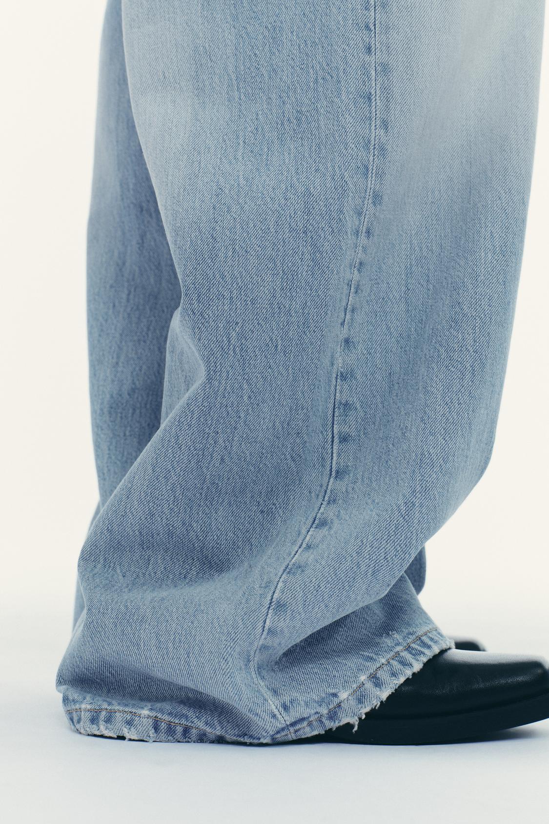 JEANS WIDE LEG CINTURA CRUZADA SUBIDA