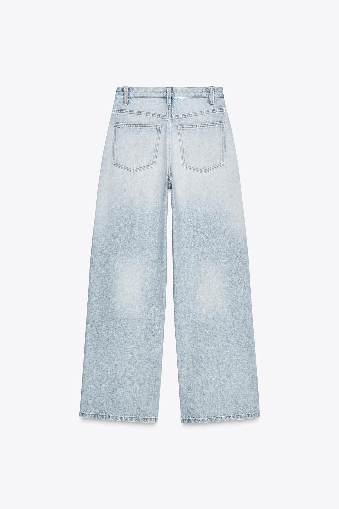JEANS WIDE LEG CINTURA CRUZADA SUBIDA