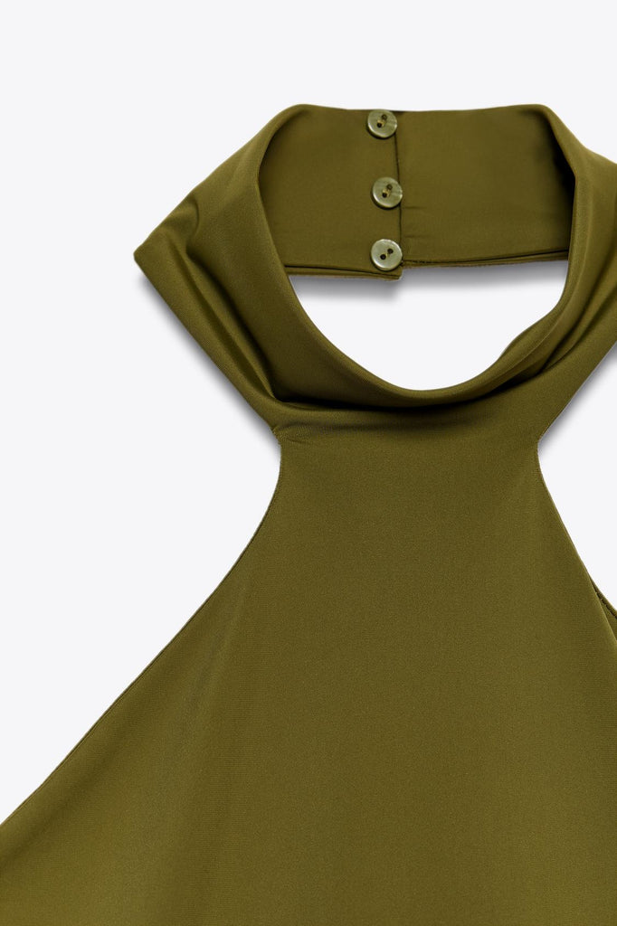 TOP HALTER POLIAMIDA