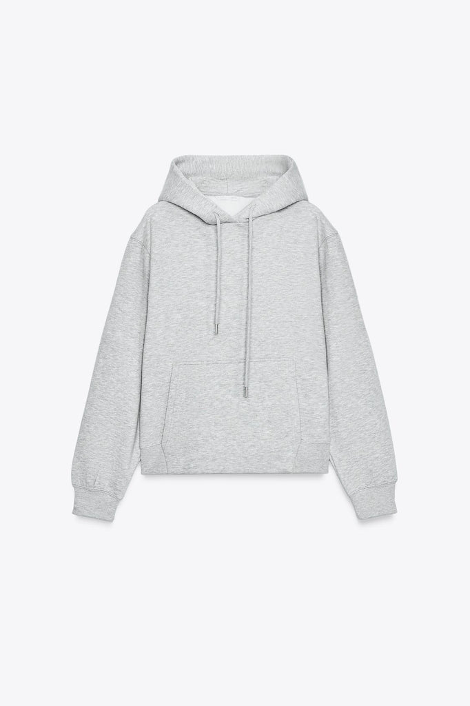 SWEATSHIRT BÁSICA COM CAPUZ
