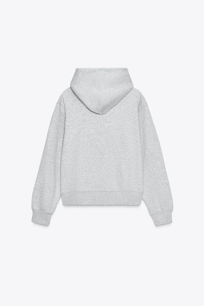 SWEATSHIRT BÁSICA COM CAPUZ