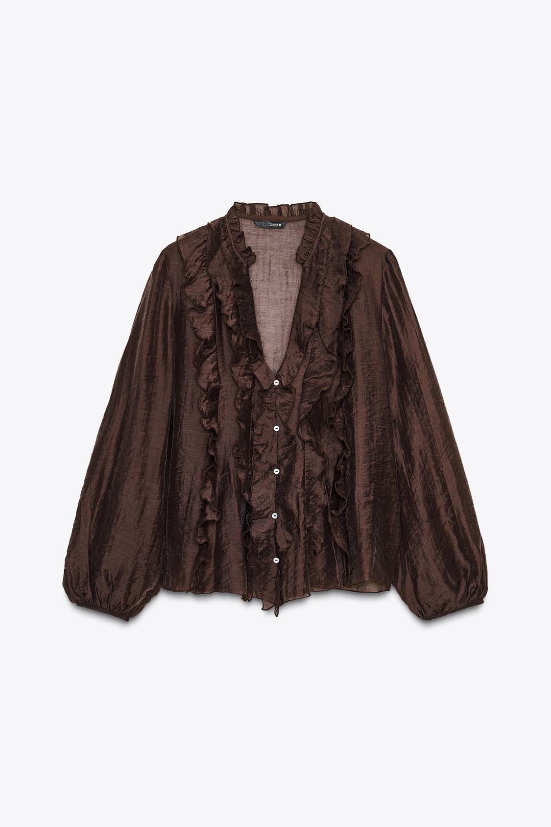 BLUSA FOLHOS