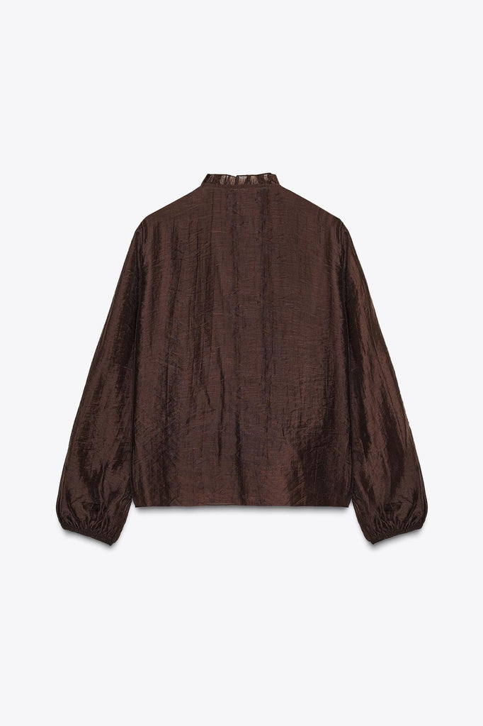 BLUSA FOLHOS