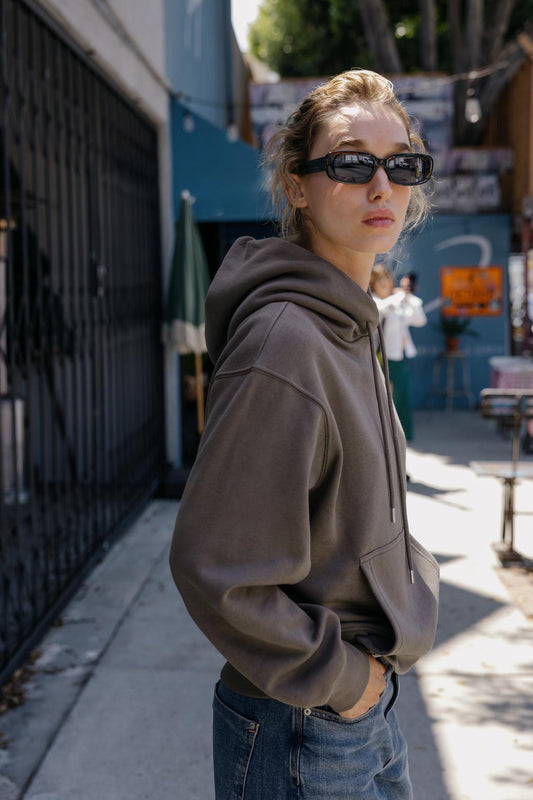 SWEATSHIRT BÁSICA COM CAPUZ