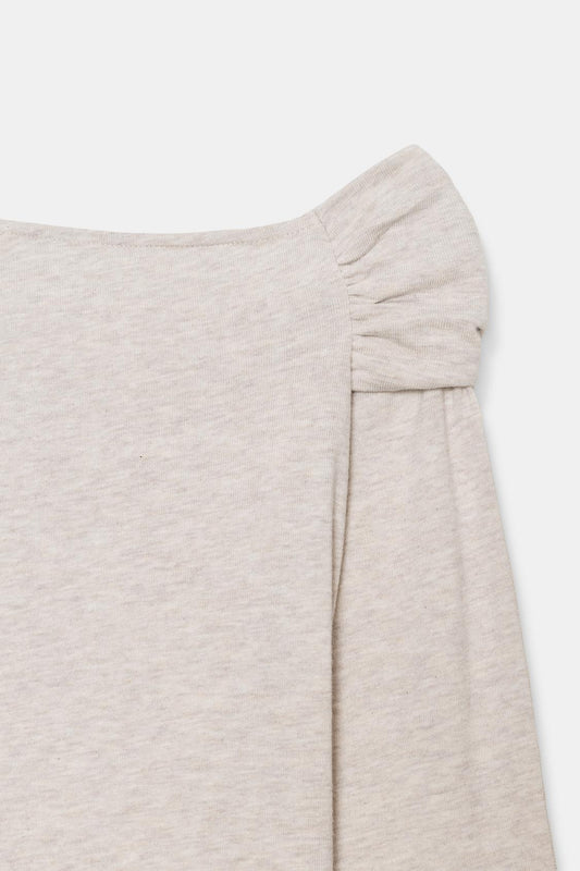 CAMISOLA DECOTE ASSIMÉTRICO