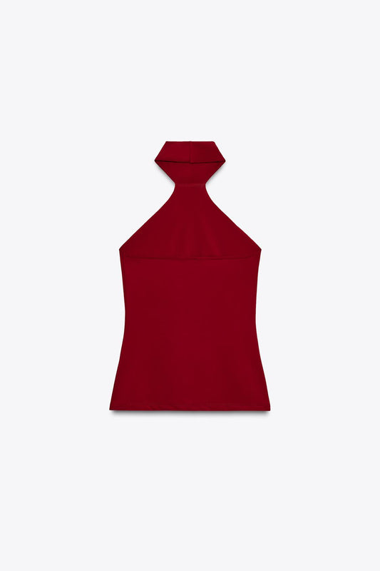 TOP HALTER POLIAMIDA