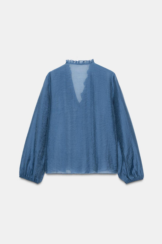 BLUSA FOLHOS