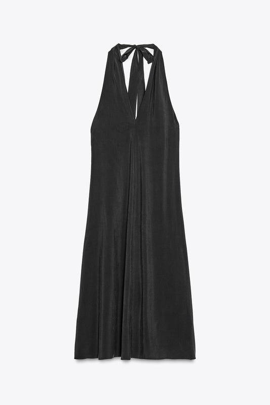 VESTIDO MIDI HALTER