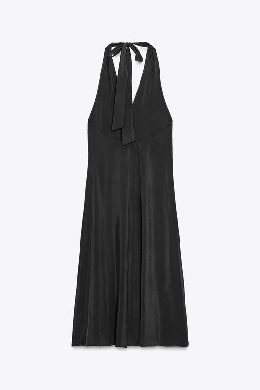 VESTIDO MIDI HALTER