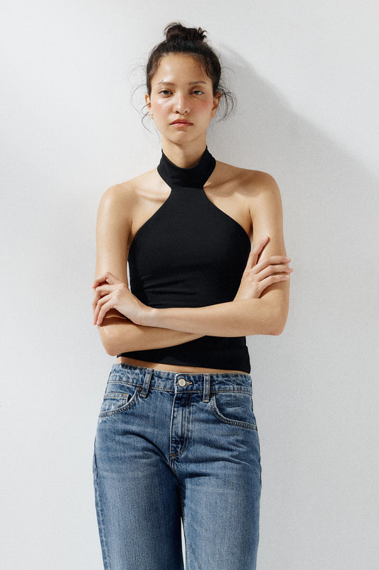 TOP HALTER POLIAMIDA