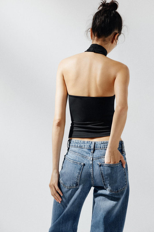 TOP HALTER POLIAMIDA