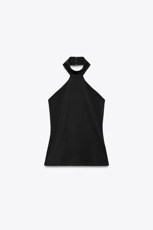 TOP HALTER POLIAMIDA