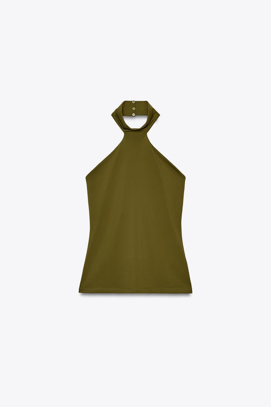 TOP HALTER POLIAMIDA