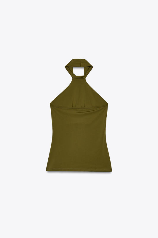 TOP HALTER POLIAMIDA