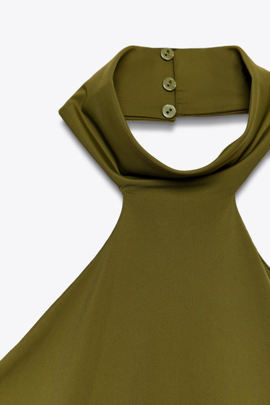 TOP HALTER POLIAMIDA