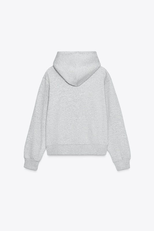 SWEATSHIRT BÁSICA COM CAPUZ