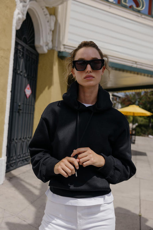 SWEATSHIRT BÁSICA COM CAPUZ