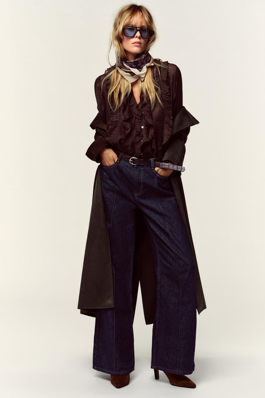 BLUSA FOLHOS